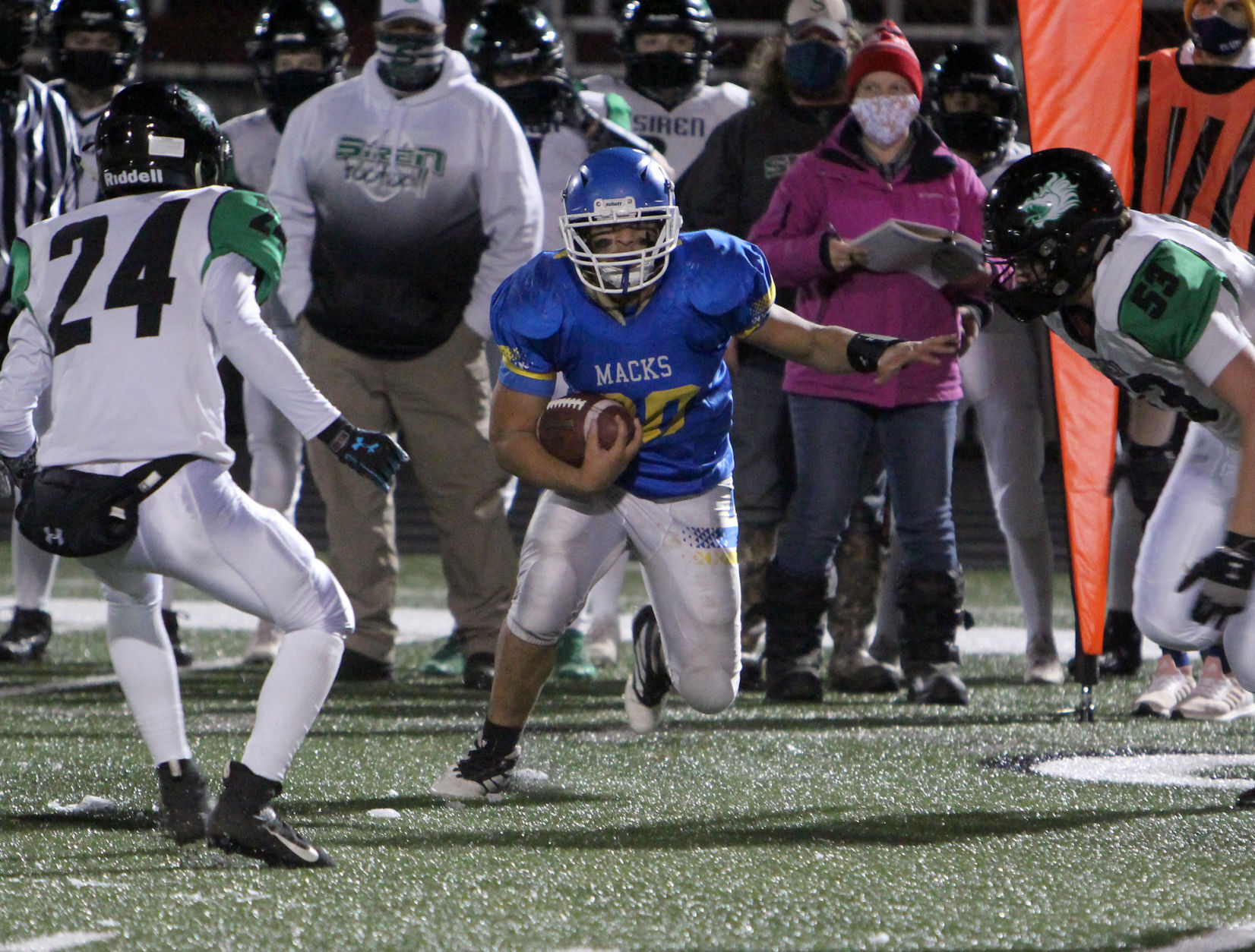 Siren at McDonell football 11-13-20